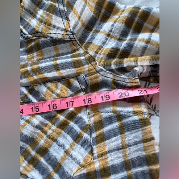 Free people every soft plaid button down shirt - Picture 5 of 7